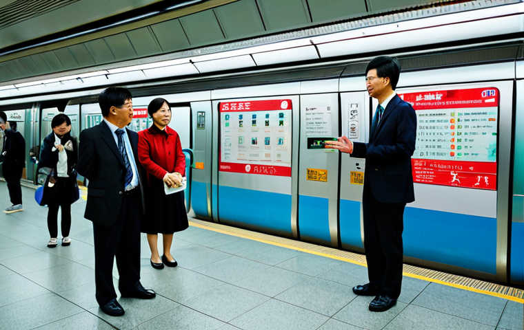 **

"A clean and modern Hong Kong MTR station platform, featuring an arriving train, diverse passengers fully clothed in modest attire, informational signage in English and Chinese, bright lighting, safe for work, appropriate content, professional, perfect anatomy, correct proportions, natural pose, well-formed hands, proper finger count, natural body proportions, high quality."

**