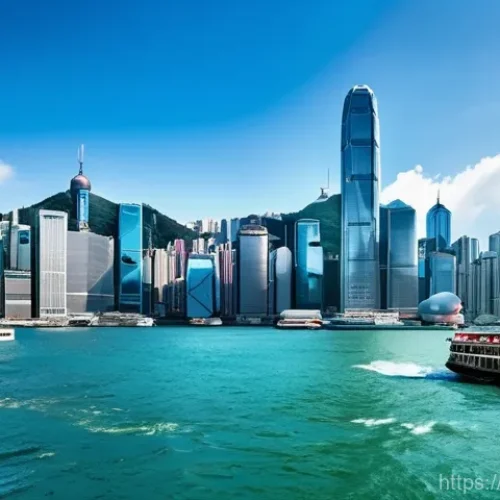 Home 27 홍콩 스타페리 이용법 - **Prompt:** A vibrant, sun-drenched daytime scene aboard the iconic Hong Kong Star Ferry. The image ...