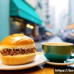 홍콩 차문화 역사 - **Prompt 1: A Classic Hong Kong Milk Tea Morning**
"A vibrant and cozy interior of a traditional...